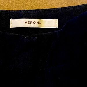 Size 6. Black Merona  Cotton Women’s pants.